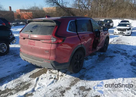 2023 Honda Cr-V Hybrid Sport Touring из США, поврежденный, VIN 5J6RS6H92PL009938